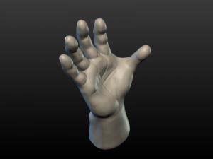 hand Model do druku 3D