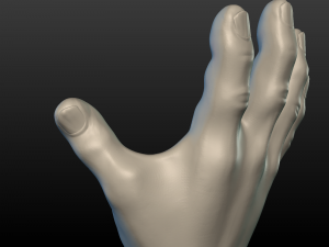 hand Model do druku 3D