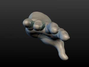 hand Model do druku 3D