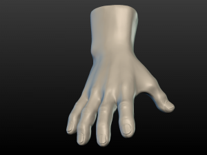 hand Model do druku 3D