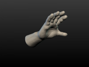 hand Model do druku 3D