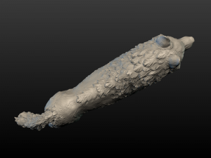 wolf figure 3D Print Model