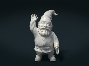 garden gnome 3D Print Model