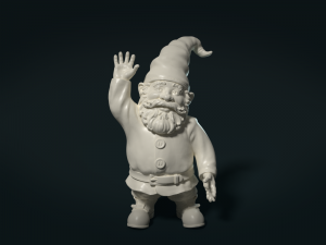 garden gnome 3D 打印模型