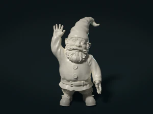 garden gnome 3D Print Model