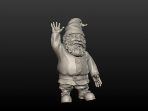 garden gnome 3D 打印模型