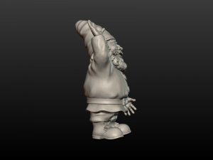 garden gnome 3D 打印模型