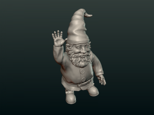 garden gnome 3D 打印模型