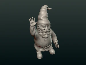 garden gnome 3D Print Model