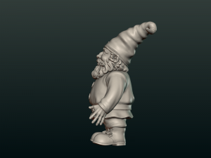 garden gnome 3D 打印模型