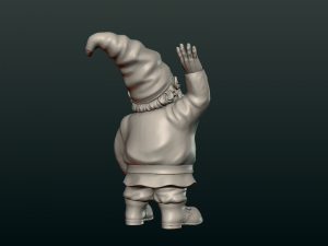 garden gnome 3D 打印模型