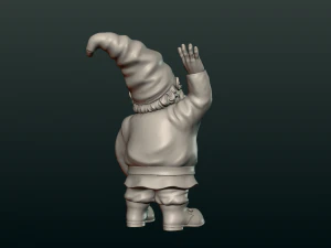 garden gnome 3D Print Model