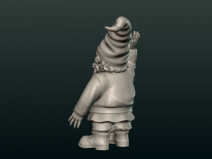 garden gnome 3D 打印模型