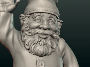 garden gnome 3D Print Model