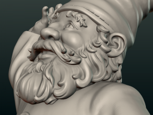 garden gnome 3D 打印模型