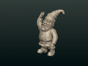 garden gnome 3D Print Model