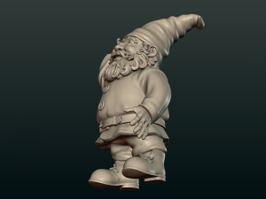 garden gnome 3D 打印模型