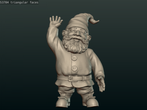 garden gnome 3D 打印模型