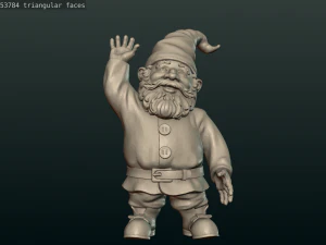 garden gnome 3D Print Model