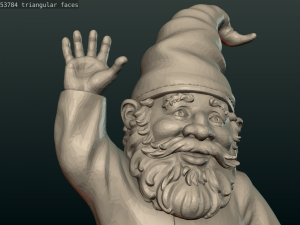 garden gnome 3D 打印模型