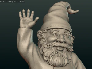 garden gnome 3D Print Model