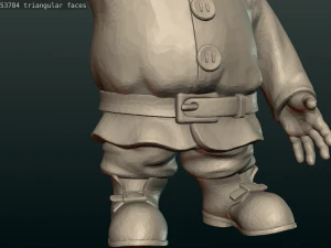 garden gnome 3D Print Model