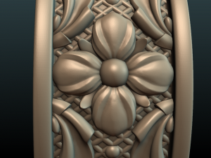 flower ring 3D 프린트 모델