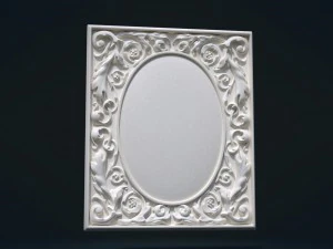 baroque decor panel 3D Print Model