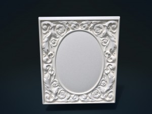 baroque decor panel 3D printmodel