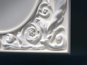 baroque decor panel 3D Print Model