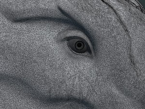 demon dragon head 3D 프린트 모델