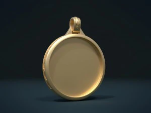 빈 펜던트 3D 프린트 모델