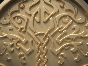 tree pendant 3Dプリントモデル