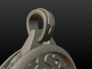 tree pendant 3Dプリントモデル