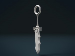 fantasy sword 3D Baskı Modeli