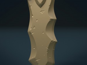 fantasy sword 3D Baskı Modeli