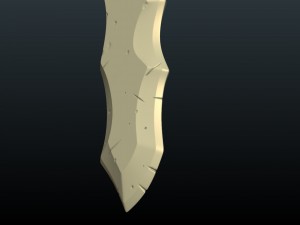 fantasy sword 3D Baskı Modeli