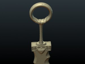 fantasy sword 3D Baskı Modeli