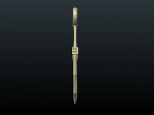fantasy sword 3D Baskı Modeli