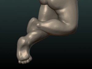 print ready cherub 3Dプリントモデル