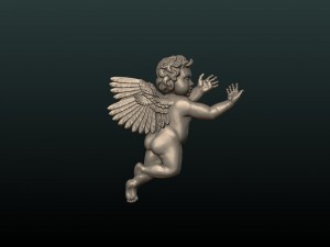 print ready cherub 3Dプリントモデル