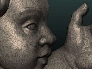 print ready cherub 3Dプリントモデル