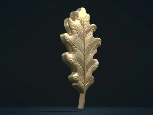 oak leaf 3D Print Model
