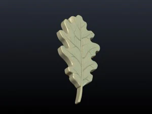 oak leaf 3D Print Model