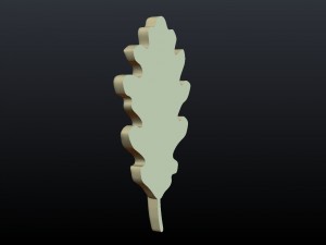 oak leaf 3D Принт Модель