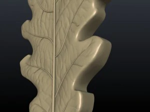 oak leaf 3D Print Model