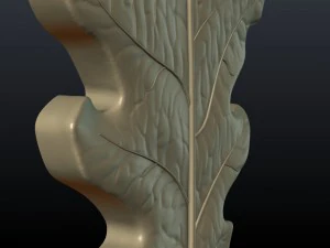 oak leaf 3D Print Model