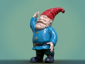 garden gnome pbr 3D Model