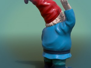 garden gnome pbr 3Dモデル