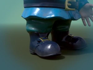 garden gnome pbr 3D Model